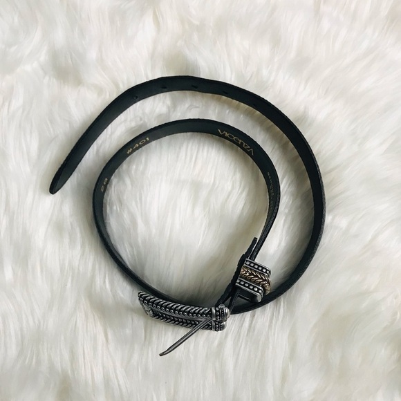 Vicenza Italian Calfskin Leather Belt size 28 main image 6